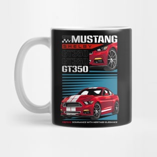 Iconic Mustang GT350 Car Mug